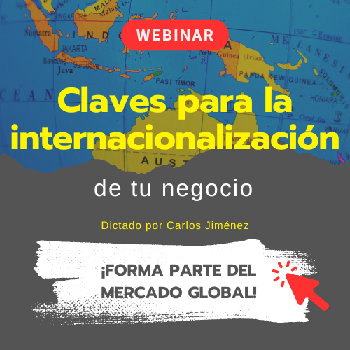 Webinar Claves para la internacionalización de tu negocio