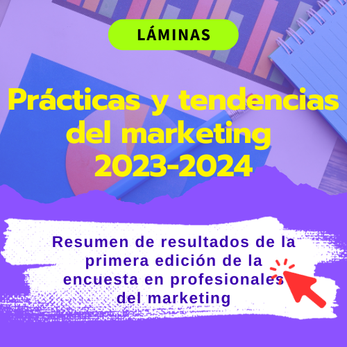 Láminas de la presentación Tendencias del marketing 2023-2024